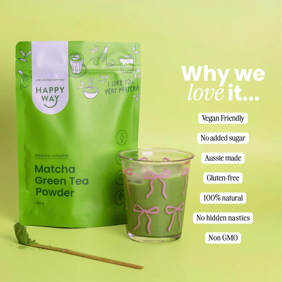 Happy Way Matcha Green Tea Powder 100g **New Product**